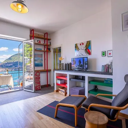 아파트 Amazing View On Como Lake 블레비오
